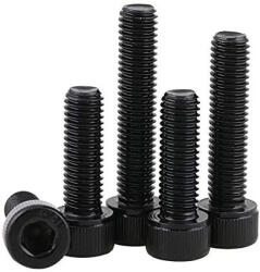  HENGERES FEJŰ DIN912 M10*40*1 mm belsőkulcsnyílású csavar finommenettel 12.9 natúr (100db/dob) (62060)