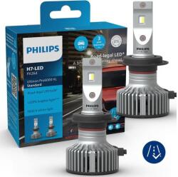 Philips H7 16W Ultinon Pro6000 Standard +220% LED 5800K 11972U60SX2 StVZO engedély