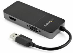 StarTech - USB 3.0 - HDMI és VGA adapter - USB32HDVGA (USB32HDVGA)