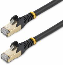StarTech - 5 m-es CAT6a Ethernet kábel - 6ASPAT5MBK (6ASPAT5MBK)