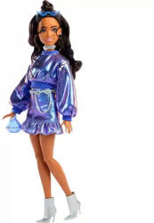 Mattel Barbie Deluxe Style baba csillogós kék ruhában (JFP42) - morzsajatekbolt