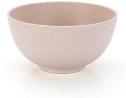 TOO KT-105 5db-os vegyes színekben búzaszalma műanyag tál szett, 15×7 cm (BB392278)