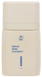 KORRES - Natural Sheer Foundation Alapozók 30 ml 03 Tan
