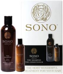 SONO Sono Argan Комплект - Шампоан и Балсам с арган, 250 + 50 ml - ozone