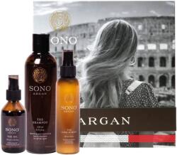 SONO Sono Argan Комплект - Шампоан, Арганово масло и Спрей-маска, 250 + 30 + 150 ml - ozone