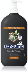 Schwarzkopf Schauma MEN tusfürdő gél és sampon 2 in 1 Sports Power 750 ml