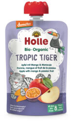 Holle Bio gyümölcspüré almával, mangóval és maracujával 100 g