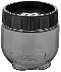 Qlux IRIS L-00535 Stack and Lock, egymáshoz rögzíthető tároló, 400ml, fekete (L-00535)