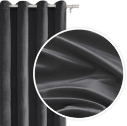 Spod Igły i Nitki Függöny, poliészter, nappali, 140x250, fekete (5101114)