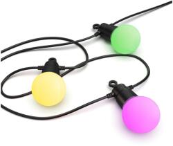Hama 00176636 Smart LED fényfüzér, 12 izzó, 8 m hosszú, 230 V, WI-FI, IP44, Hama Smart Home alkalmazás (00176636)