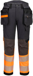  EV4 Hi-Vis Stretch Class 1 Holster lengőzsebes nadrág PW_EV442OMR38 - 38 méret