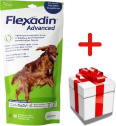 Vétoquinol Flexadin Advanced Supliment alimentar pentru câini 180 g (60 bucăți) + SURPRIZĂ PENTRU CÂINELE TĂU