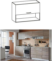 Homelux Konyhaszekrény LT1373, tölgyfa sonoma-fehér
