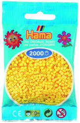 Hama 2000 margele Hama MINI in pungulita - galben (Ha501-03)