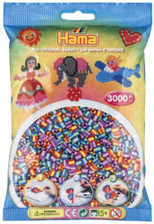 Hama Margele de calcat HAMA MIDI mix 3 culori calde cu dungi (Ha201-92)