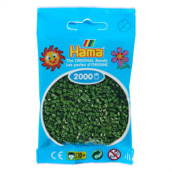 Hama 2000 margele Hama mini in pungulita - verde padure pastel (Ha501-102)