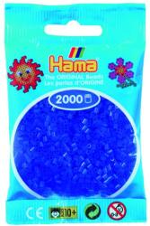 Hama 2000 margele Hama MINI in pungulita - albastru neon (Ha501-36)