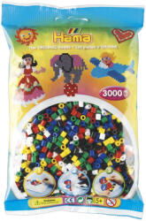 Hama Margele de calcat HAMA MIDI mix 6 culori de baza (Ha201-66)