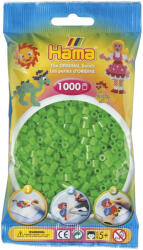 Hama Margele de calcat HAMA MIDI Verde Fluorescent (Ha207-42)