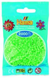 Hama 2000 margele Hama MINI in pungulita - verde pastel (Ha501-47)