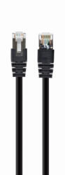 Gembird PATCH CORD S/FTP GEMBIRD Cat6a, LSZH, cupru, 1 m, negru, AWG27, dublu ecranat "PP6A-LSZHCU-BK-1M (RY-PP6A-LSZHCU-BK-1M)