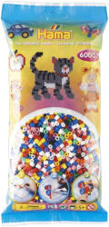 Hama Margele de calcat HAMA MIDI mix de 10 culori (Ha205-00)