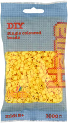 Hama Margele de calcat Hama midi galben deschis 1000 buc in pungulita (Ha207-103)