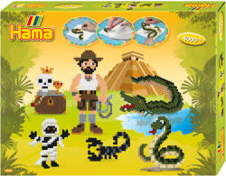 Hama Margele de calcat Hama midi in cutie, Aventuri, 4000 margele (Ha3154)