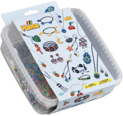 Hama BRATARI - 10500 margele HAMA MINI in cutie de plastic (Ha5403)