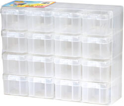 Hama Raft cu 16 sertare pentru margele Hama (Ha6760)