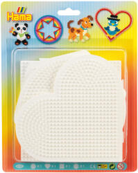 Hama Set de 4 plansete midi mari in blister, forme geometrice (HA4580)