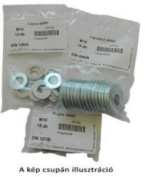  Rugós alátét DIN 127/B horganyzott M10 (30 db) (ZIP170) - pepita