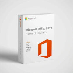 Microsoft Office 2019 Home & Business - dobozos, nem fiókos, hardverhez kötött, kulcskártya, medialess szoftver