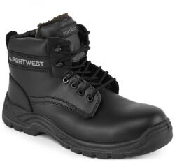 Kompozit téli bakancs S3S SR PW_FC12BKR45 Fekete - 45 méret