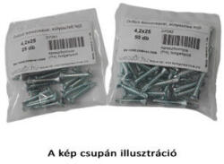  Önfúró lemezcsavar DIN 7504/O sülly. fejű kereszthornyos horganyzott 4, 8x16 (25 db) (ZIP269) - pepita