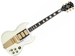Epiphone IGC 1963 Les Paul SG Custom with Maestro Vibrola Classic White