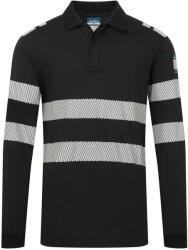 PW3 Modaflame lángálló hosszú ujjú pólóing PW_FR733BKRXL Fekete - XL méret