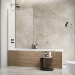 Radaway Paravan de cada Radaway Modo New PNJ II GunMetal periat-transparent 80x150 cm sticla 8 mm (10006080-92-01)