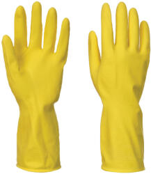 Háztartási latex kesztyű(240pár) PW_A800YERL Sárga - L méret