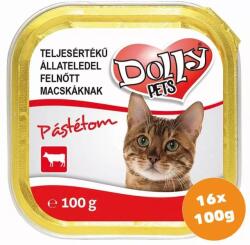 Dolly Cat Alutálka Marhás 16x100g