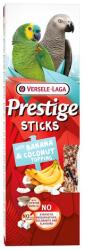 Versele-Laga Prestige Sticks 2 lombik banánnal és kókuszreszelékkel nagypapagájoknak 140g