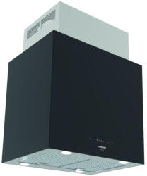 NODOR NorBreeze ISLA CUBE GLASS ECO 60 BK/A Sziget páraelszívó LED világítás 1 db motor, 1200 m3/h, 42-69 dB, 60 cm széles, A (8564)