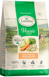 Lukullus 10kg Lukullus Veggie hidegen sajtolt száraz kutyatáp új receptúrával
