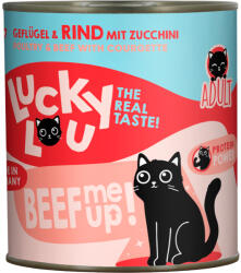Lucky Lou 800g Lucky Lou Adult Szárnyas & marha nedves macskatáp
