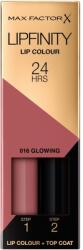 MAX Factor Lipfinity kétlépcsős tartós ajakrúzs /16 glowing - 1 db