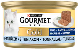 Gourmet Gold felnőtt teljes értékű konzerv macskáknak, tonhalas pástétom - 85 g