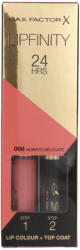 MAX Factor Lipfinity kétlépcsős tartós ajakrúzs /006 always delicate