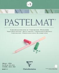 Clairefontaine Pastelmat Glued Pad N5 Vázlatfüzet 12 24 x 30 cm 360 g (96114C)