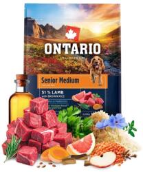 ONTARIO Senior Medium Lamb & Brown Rice 2, 25 kg - abc-zoo