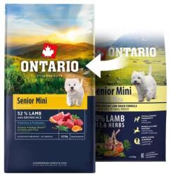 ONTARIO Senior Mini Lamb & Brown Rice 2, 25 kg - abc-zoo